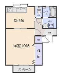 ドリームカーサ Ⅱの物件間取画像